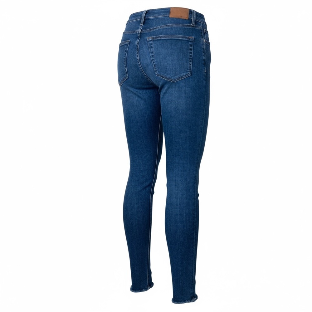 Joe's The Charlie High Rise Skinny Crop Skinny Blue Denim Sz W 27 - Picture 3 of 16